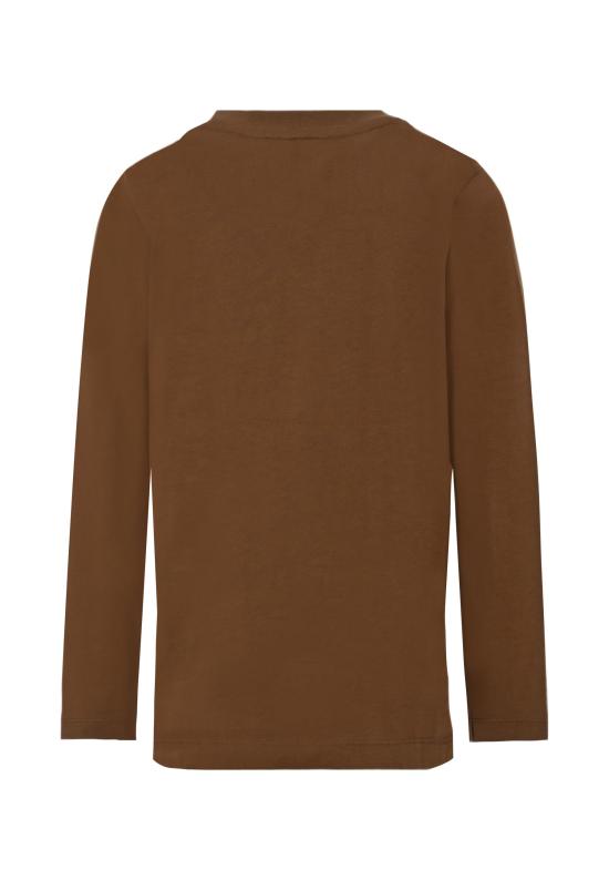 25FW [키즈] 트루사르디 티셔츠 TBA25044TS PINECONE BROWN - TRUSSARDI