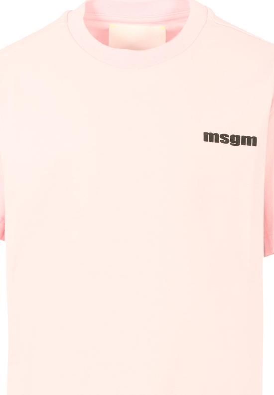 25FW [키즈] 엠에스지엠 티셔츠 F5MSJUTH056 MS044 PINK - MSGM