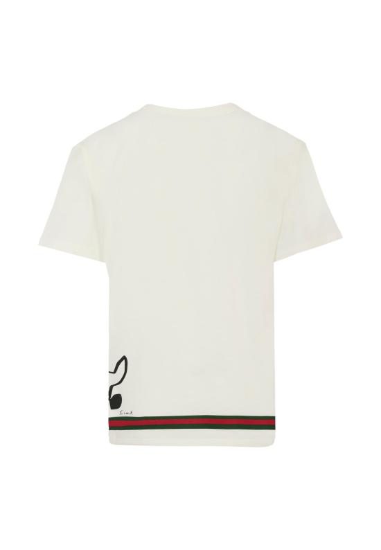 25FW [키즈] 구찌 티셔츠 575114 XJHBT 9214 WHITE - GUCCI