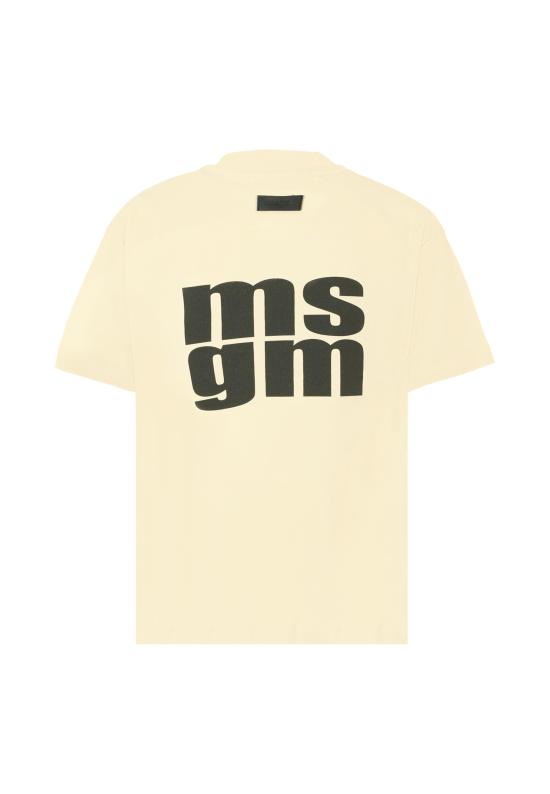 25FW [키즈] 엠에스지엠 티셔츠 F5MSJUTH056 MS041 BEIGE