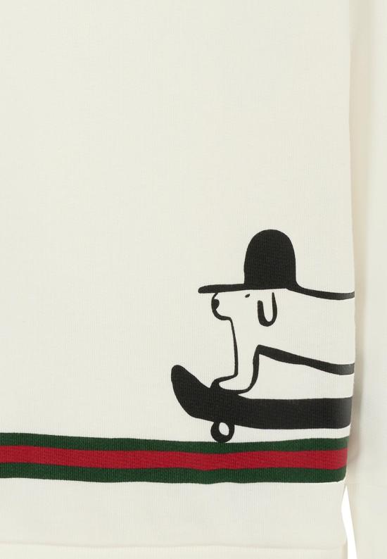 25FW [키즈] 구찌 니트/스웻셔츠 569693 XJHCA 9214 WHITE - GUCCI