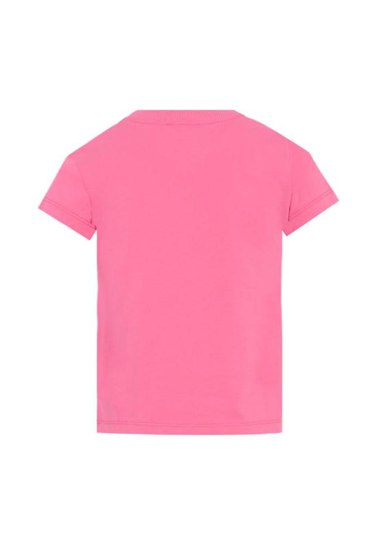 25SS [키즈] 모스키노 티셔츠 H6M04K LAA01 50533 FUCHSIA - MOSCHINO