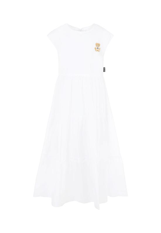 25SS [키즈] 모스키노 원피스 HAV0EF LLA12 10101 WHITE