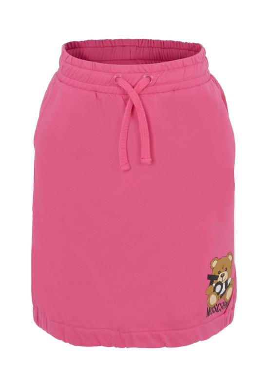 25SS [키즈] 모스키노 스커트 HDJ03O LCA19 50533 FUCHSIA