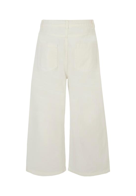 25SS [키즈] 모스키노 진 HDP06C LOA14 10063 IVORY - MOSCHINO