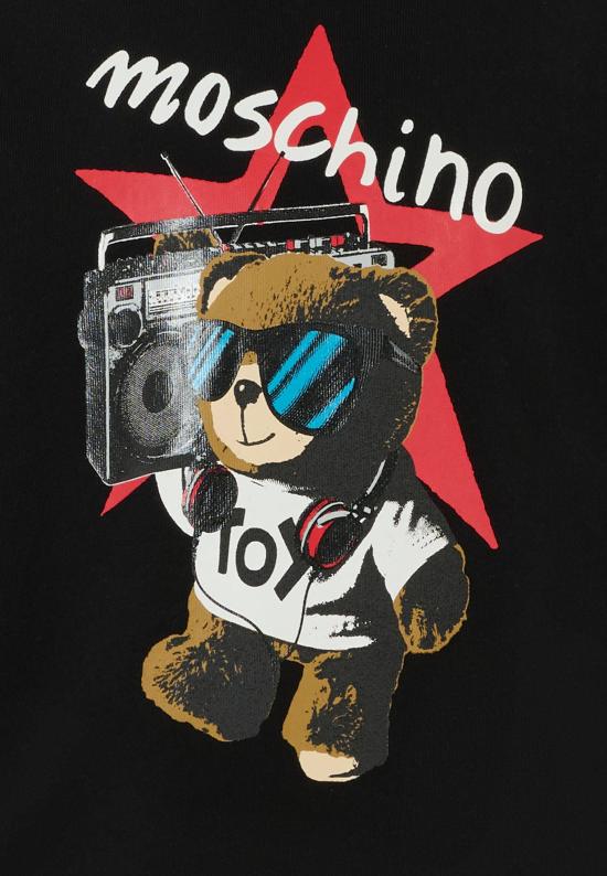 25SS [키즈] 모스키노 HOF07K LCA23 60100 BLACK - MOSCHINO