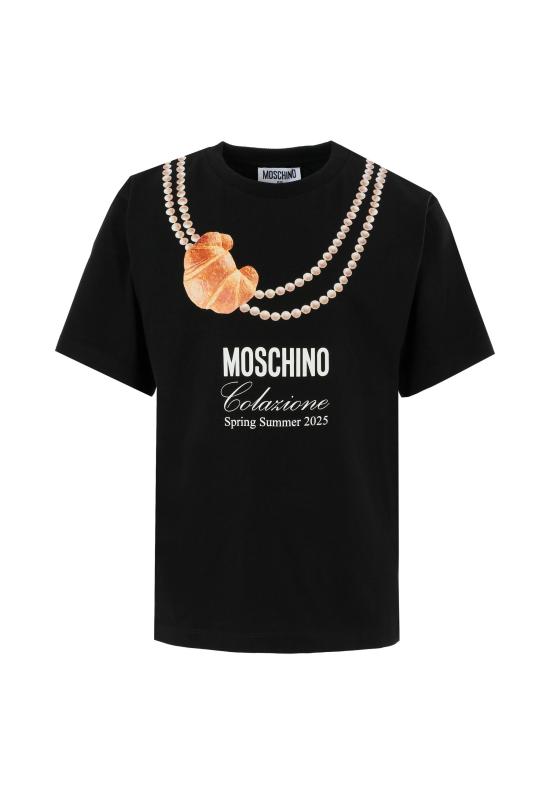 25SS [키즈] 모스키노 티셔츠 HIM060 LAA02 60100 BLACK