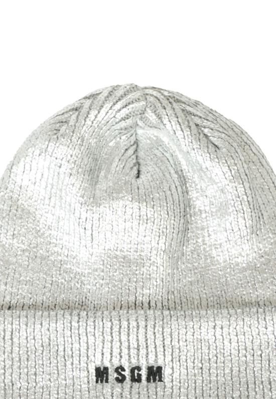 25FW [키즈] 엠에스지엠 모자 F5MSJGHT187 122 SILVER - MSGM