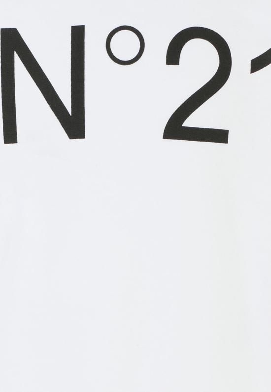 25SS [키즈] 누메로벤투노 폴로 셔츠 N21A23 N0154 0N100 WHITE - N°21