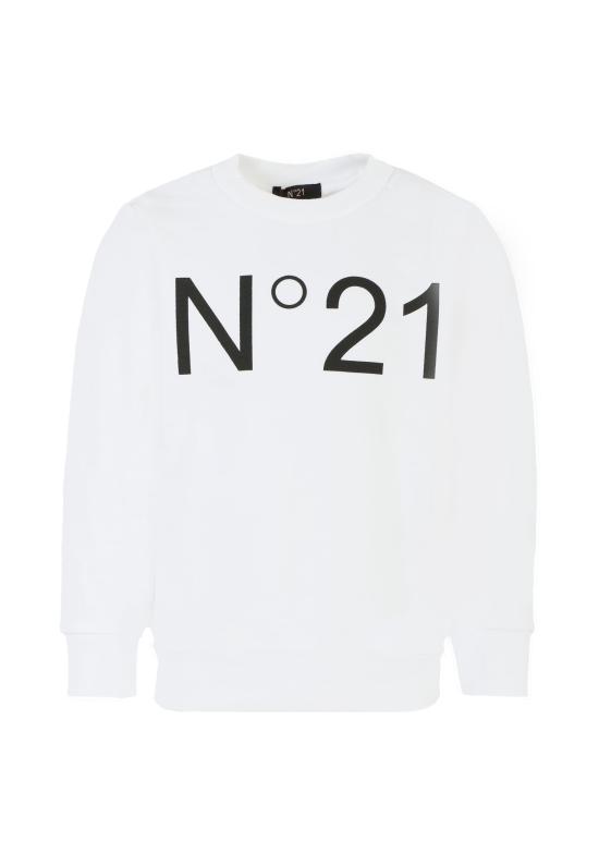 25SS [키즈] 누메로벤투노 폴로 셔츠 N21A23 N0154 0N100 WHITE