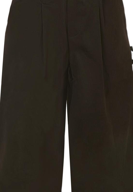 25FW [키즈] 엠에스지엠 스트레이트 팬츠 F5MSJBPA231 110 BLACK - MSGM