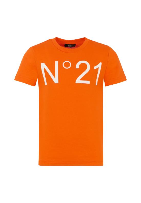 25SS [키즈] 누메로벤투노 티셔츠 N21173 N0153 0N213 ORANGE