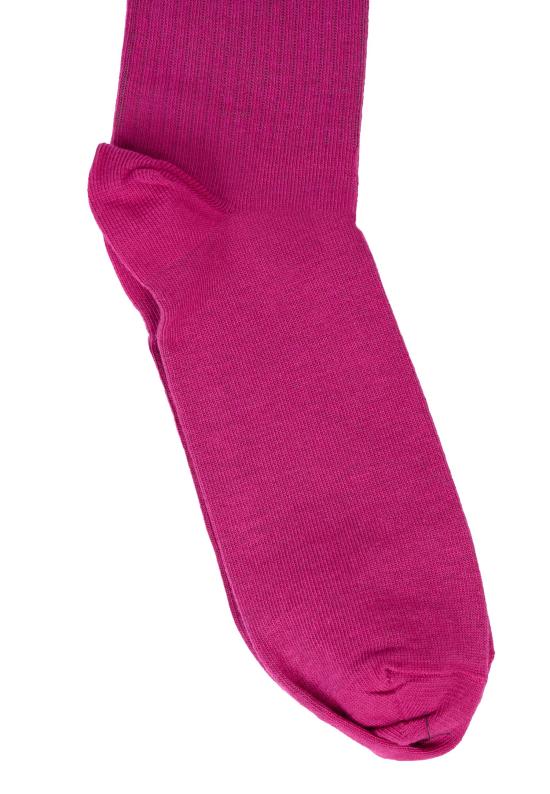 25FW [키즈] MM6 메종마르지엘라 발목 양말 M60571 MM045 M6602 VIOLET - MM6 MAISON MARGIELA