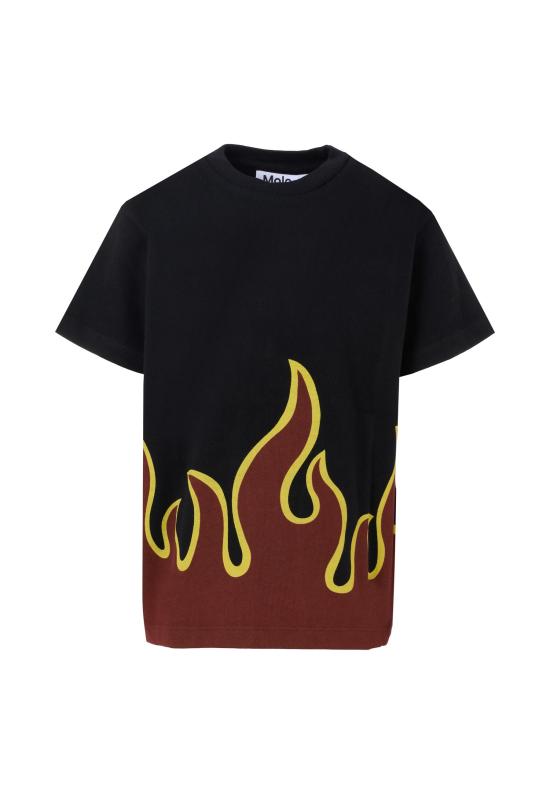 25FW [키즈] 몰로 티셔츠 1W25A210 9608 BLACK