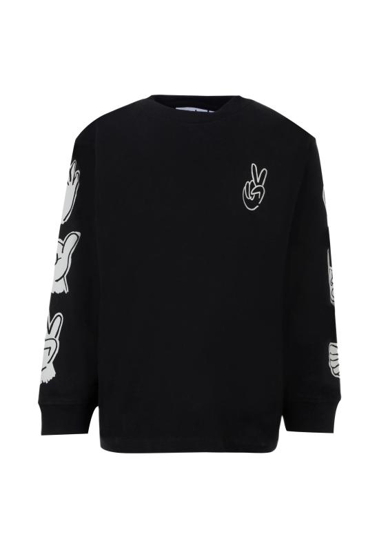 25FW [키즈] 몰로 티셔츠 1W25A406 9678 BLACK