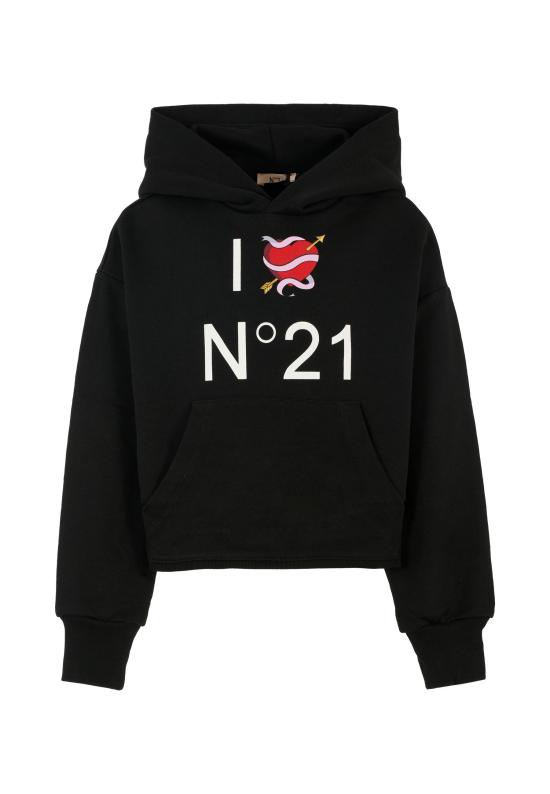 25SS [주니어] 누메로벤투노 풀오버 N2101S N0154 0N900 BLACK