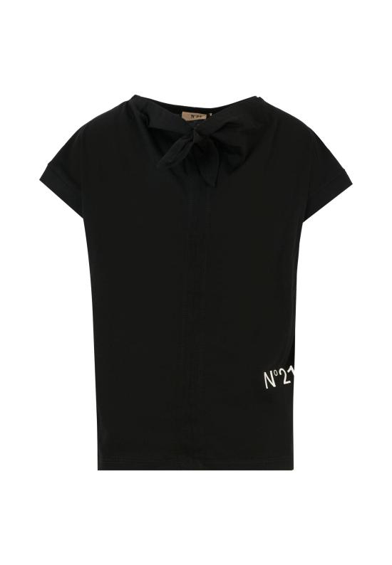25SS [키즈] 누메로벤투노 티셔츠 N2102E N0153 0N900 BLACK