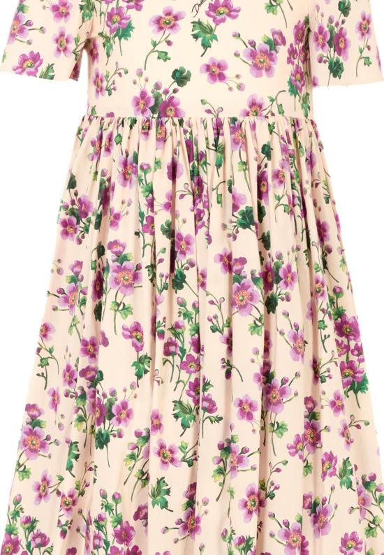 25FW [키즈] 돌체앤가바나 원피스 L53DX2 HS5TX HF5RH PINK - DOLCE & GABBANA