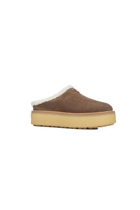 26FW 프라다 스웨이드 슬리퍼 1S715NFZG50JFT F0324 CACAO - PRADA