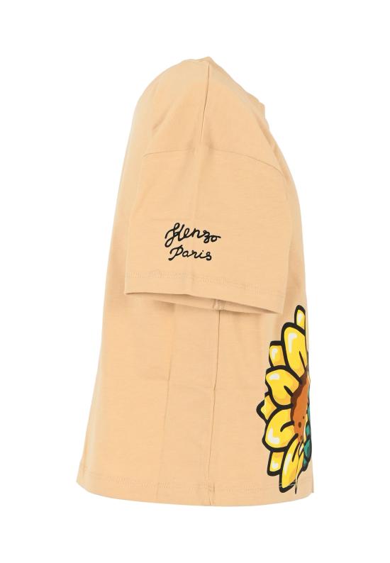 25SS [키즈] 겐조 티셔츠 K61073 21D BEIGE - KENZO