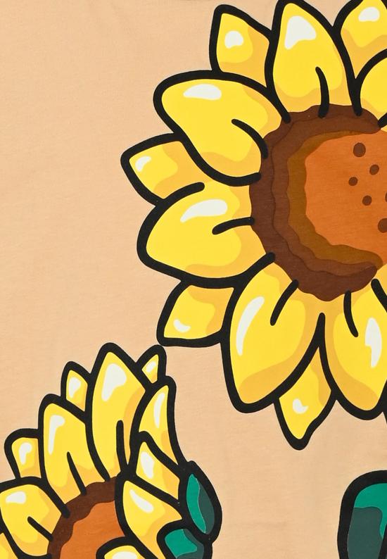 25SS [키즈] 겐조 티셔츠 K61073 21D BEIGE - KENZO