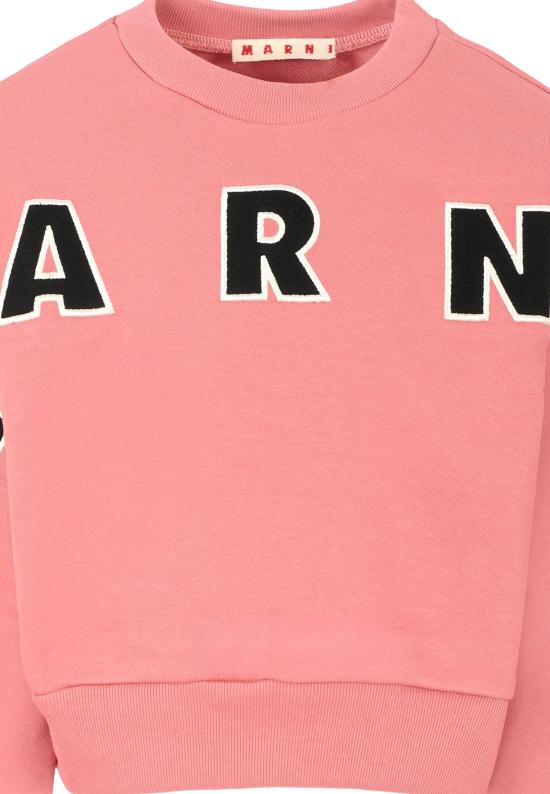 25FW [키즈] 마르니 티셔츠 M01193 M00V0 0M350 PINK - MARNI