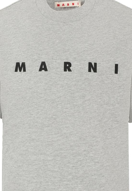 25FW [키즈] 마르니 티셔츠 M002MV M00RF 0M923 GREY - MARNI