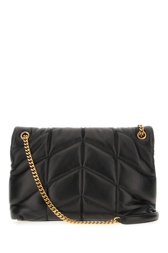 26FW 생로랑 루루 푸퍼 미디움 숄더백 5774751EL07 1000 Nero - SAINT LAURENT
