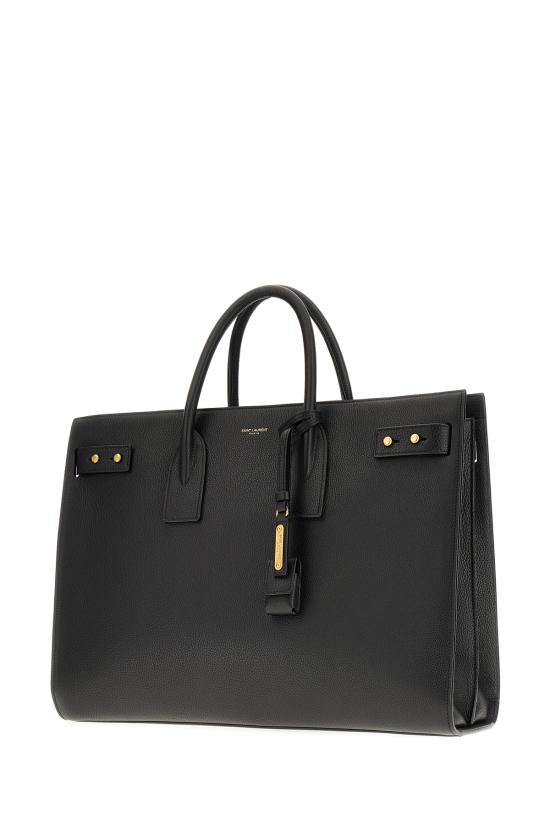 26SS 생로랑 삭 드 주르 씬 라지 백 그레인 레더 631526DTI0W 1000 - SAINT LAURENT