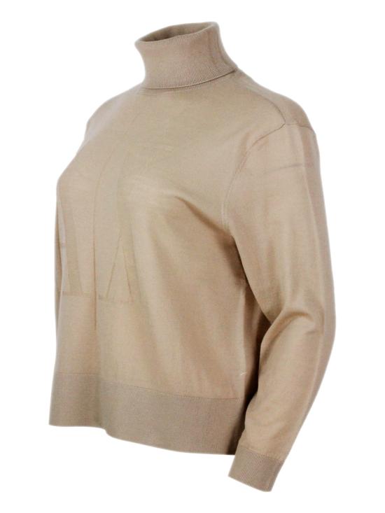 25FW 알마니 터틀넥 XW001444AF11896 U1051 Sand - ARMANI