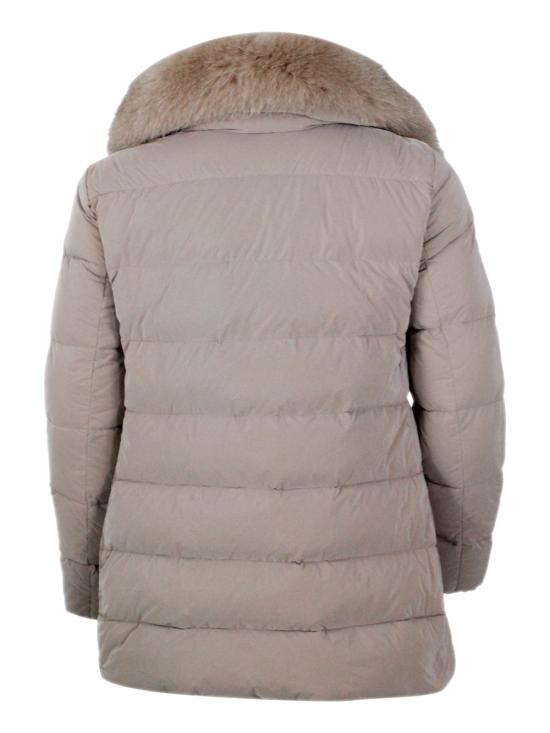 25FW 무레르 도라도 FUR OS 다운 코트 DORADO FUR OS V0942 Brown - MOORER