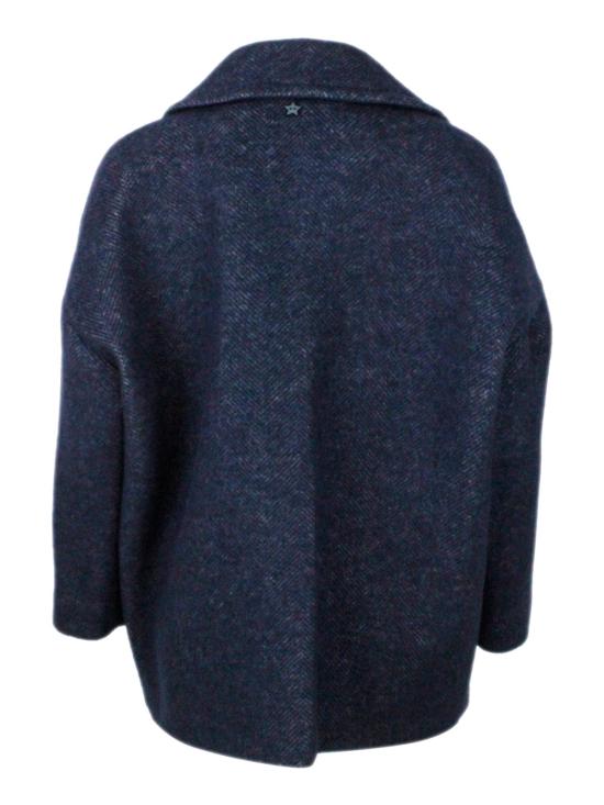 25FW 로레나안토니아찌 코트 A2540CP01A4996 0590 Blue - LORENA ANTONIAZZI