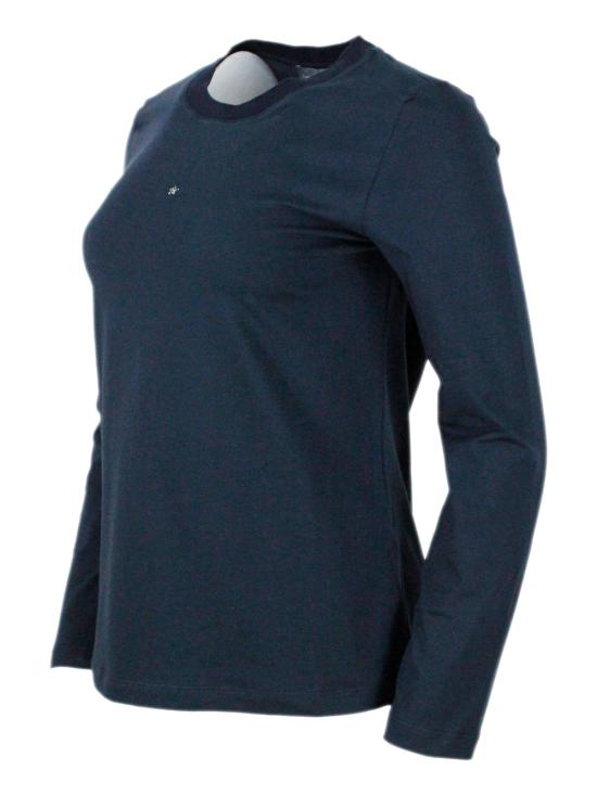 25FW 로레나안토니아찌 긴팔 티셔츠 A2578TS10A4577 0590 Blue - LORENA ANTONIAZZI