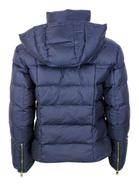 25FW 로레나안토니아찌 숏패딩 A2527PI22A2526 0590 Blue - LORENA ANTONIAZZI