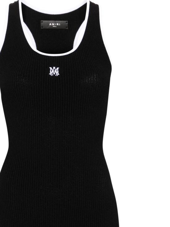 25FW 아미리 숏 원피스 AWKNRS1008 BLACK - AMIRI