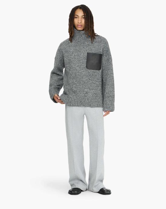 25FW JW앤더슨 터틀넥 KW1234YN0367 929 Grey - JW ANDERSON