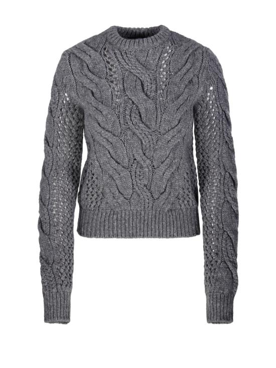 25FW 막스마라 스포츠막스 스웨터 2522366142600 005 GRIGIO MEDIO