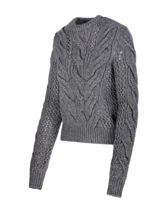 25FW 막스마라 스포츠막스 스웨터 2522366142600 005 GRIGIO MEDIO - MAX MARA SPORTMAX FASHION