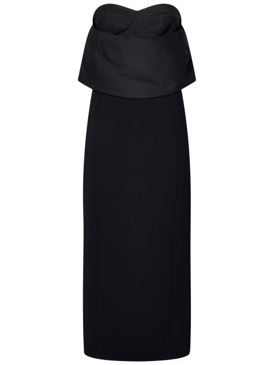 25FW 케이트 미디 원피스 55184114 200 Black