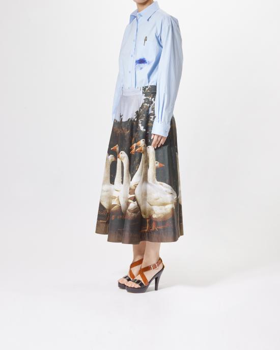 25SS 모스키노 롱 스커트 0102 0553 1888 MULTICOLOR - MOSCHINO