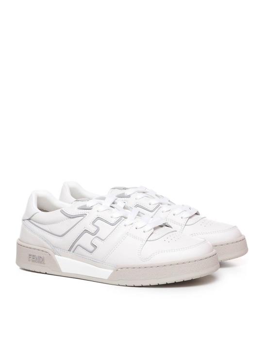  펜디 매치 레더 로우탑 스니커즈 7E1643AOMNF1NM8 White - FENDI