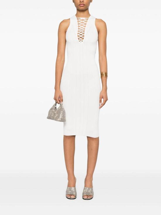  엘리자베타프랜치 숏 원피스 AM55B52E2360 White - ELISABETTA FRANCHI