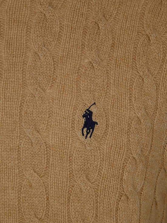 26FW 폴로 랄프로렌 케이블 니트 스웨터 710876762009 BROWN - POLO RALPH LAUREN