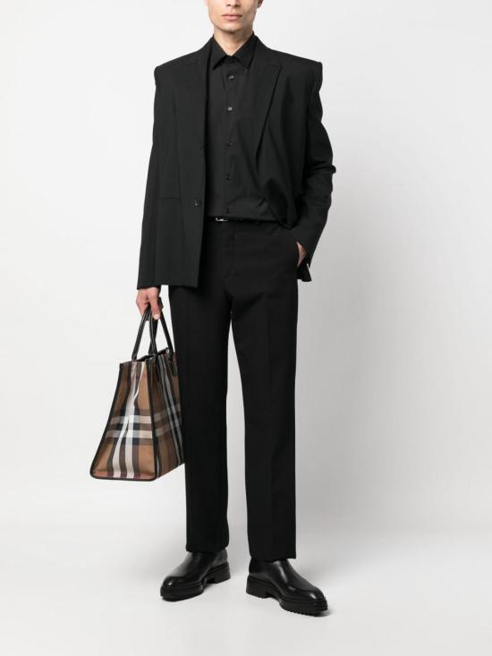  버버리 긴팔 셔츠 8071799 Black - BURBERRY