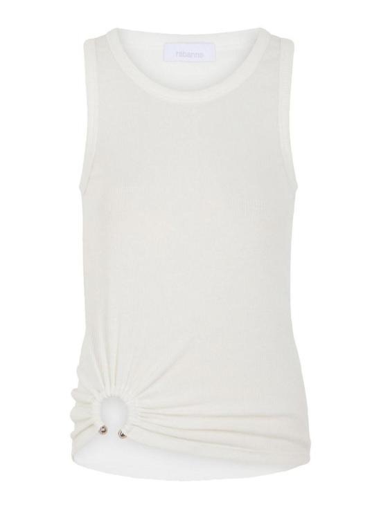  파코라반 민소매 티셔츠 24FJTE165CO0530P100 White