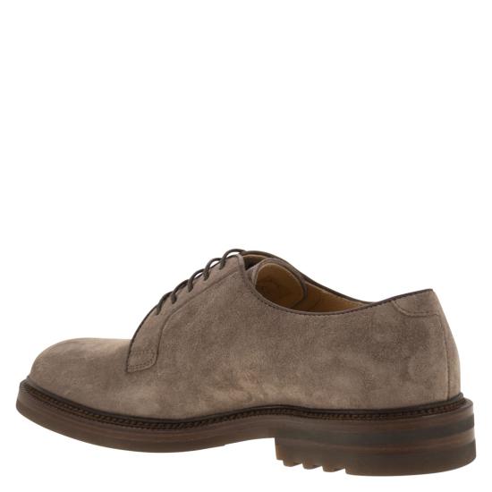 25FW 브루넬로 쿠치넬리 드레스 슈즈 MZUPEAX810 TURTLEDOVE - BRUNELLO CUCINELLI