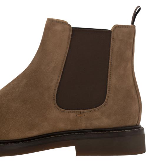 25FW 브루넬로 쿠치넬리 부츠 MZUPEAE818 HAZELNUT - BRUNELLO CUCINELLI