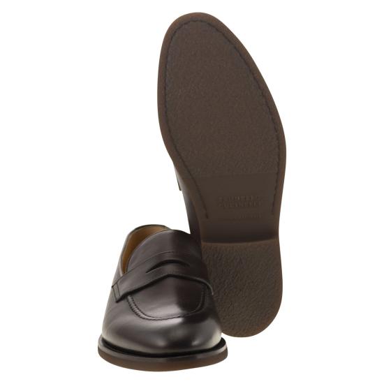 25FW 브루넬로 쿠치넬리 로퍼 MZUODEE705 BROWN - BRUNELLO CUCINELLI