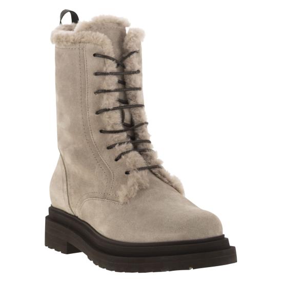 25FW 브루넬로 쿠치넬리 부츠 MZSFG3123 ICE - BRUNELLO CUCINELLI