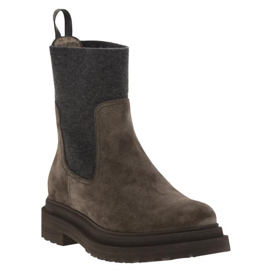 25FW 브루넬로 쿠치넬리 부츠 MZSFG3034 BROWN - BRUNELLO CUCINELLI